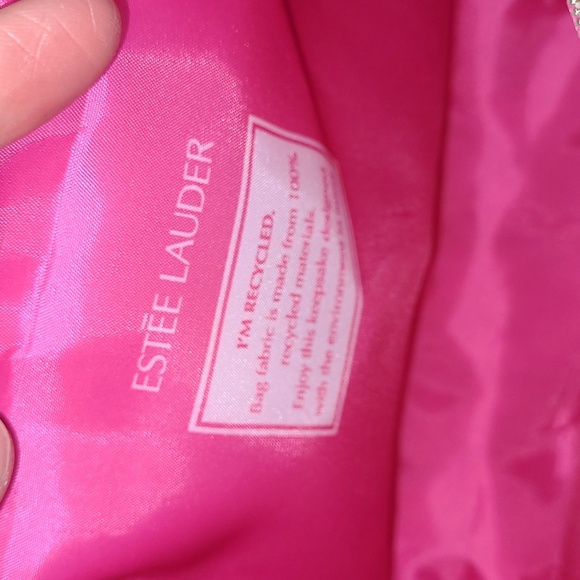 NEW Estee Lauder Pink Cosmetic Bag + Extreme Mascara & Pure Color Envy Lipstick - Picture 5 of 7